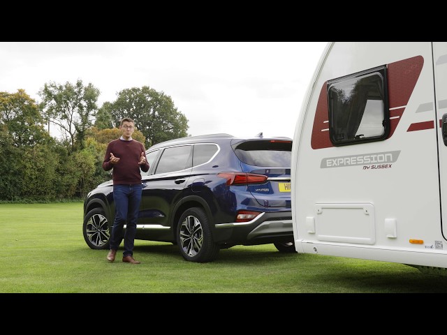 Hyundai Santa Fe tow car test