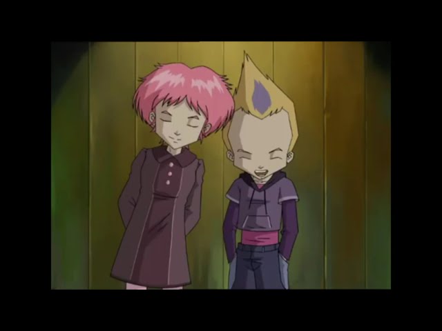 Code Lyoko: Aelita and Odd KISS