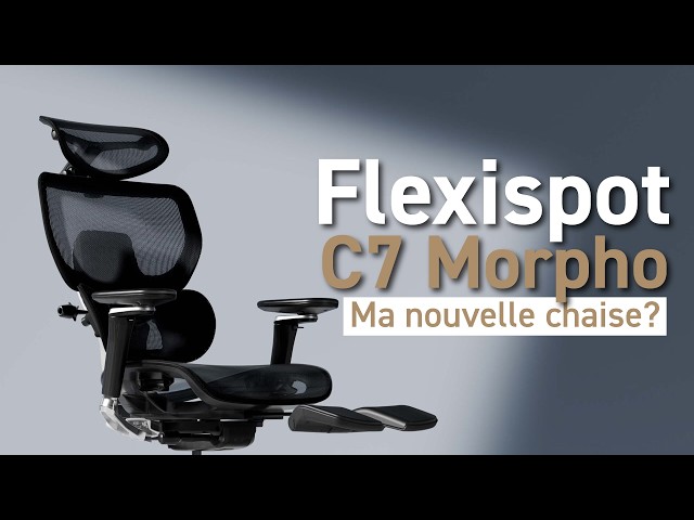 Discover the FLEXISPOT C7 Morpho with me