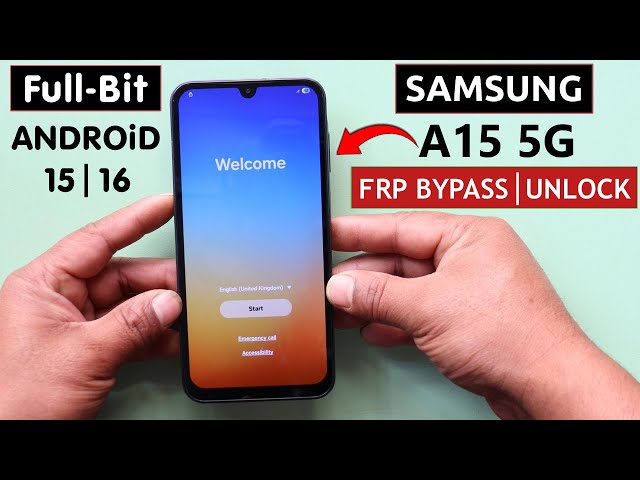 2026 - Samsung A15 5G Android 15/16 Frp Unlock/Bypass - Without No Test Point | One Click Free Tool