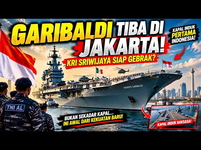 GARIBALDI ARRIVES IN JAKARTA! Indonesia’s Big Naval Move?