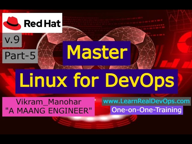 Linux for DevOps (RedHat) || Video-9 || Part-5 || LearnRealDevops.com