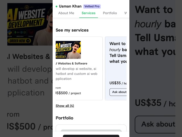 Need an AI App? I Can Build It for You | Full Stack AI Developer
