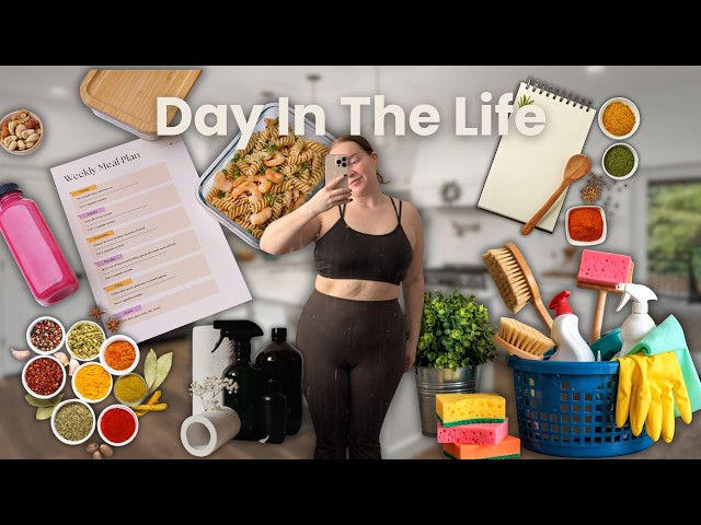 Meal Planning For A Healthy Week, A House Reset & More! // Day In The Life ✨