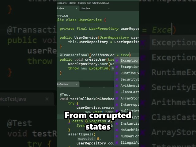 Why @Transactional Is Silently Failing in Your Spring Boot App!