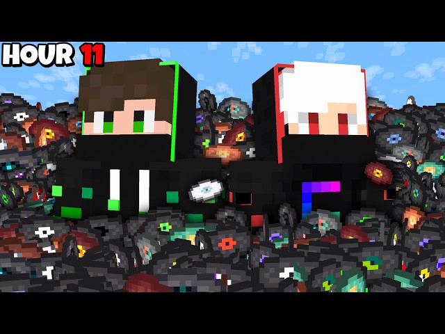 We Collected Every 22 Music Disc Under 11 Hours In Minecraft !