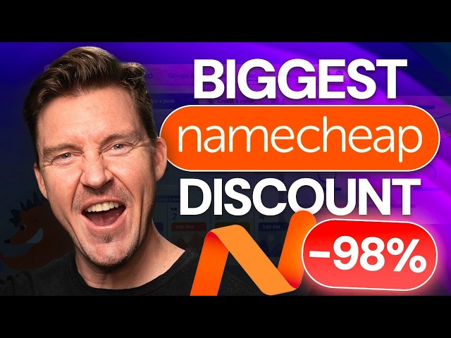 Namecheap Coupon Code 2026 | The BIGGEST discount of the year!