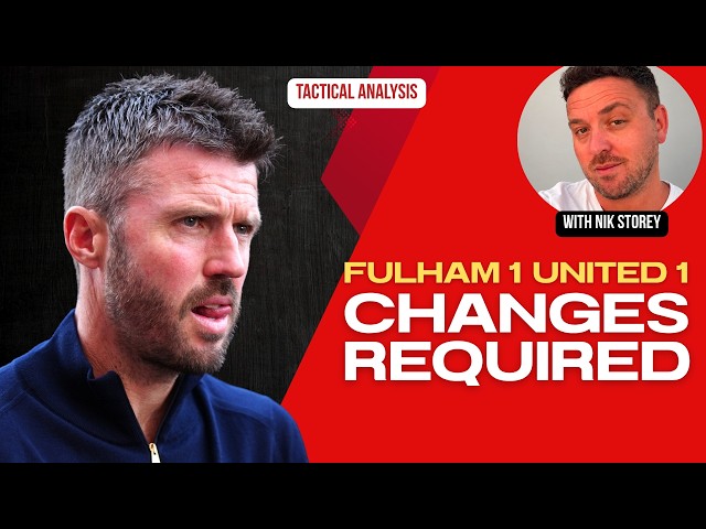 "Carrick HAS TO RESPOND!" Fulham 1 United 1 analysed