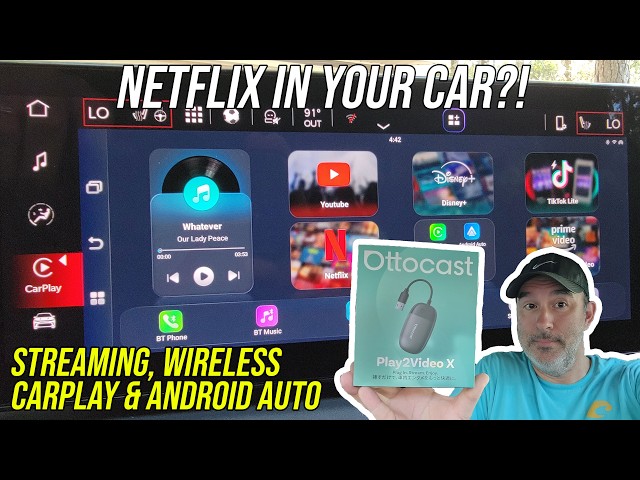 Ottocast Play2Video X Review: Wireless CarPlay + Netflix & YouTube