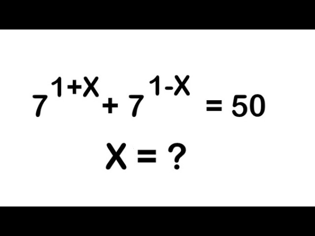 Russian Math Olympiad question l Find X=? l olympiad mathematics 