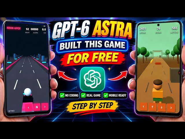 I Built a GAME Using GPT-6 ASTRA FOR FREE! 🤯