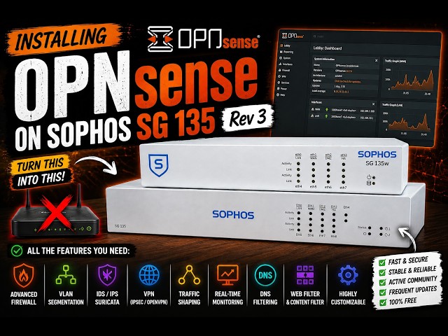 Installing OPNsense on My $50 Enterprise Firewall (Full Walkthrough)