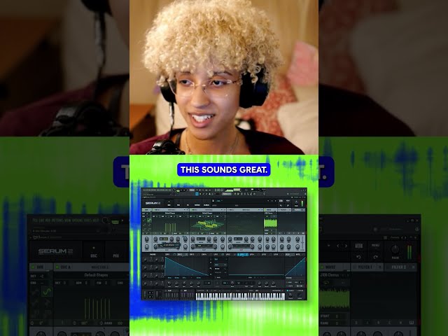 Try this In Serum 2 for Hyperpop Synths with Faith Monaco  #musicproduction  #musicproducer #splice