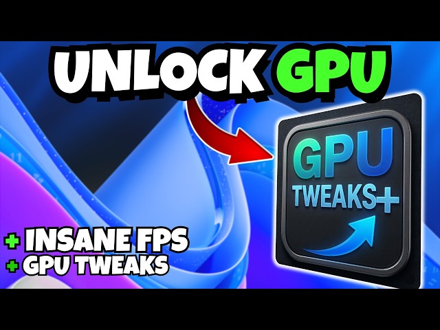 Your GPU Can Do MORE — You Just Need These Tweaks (2026)