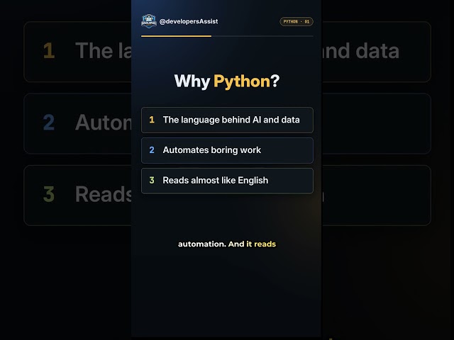 Final Year and Still Don't Know Python? Start Here