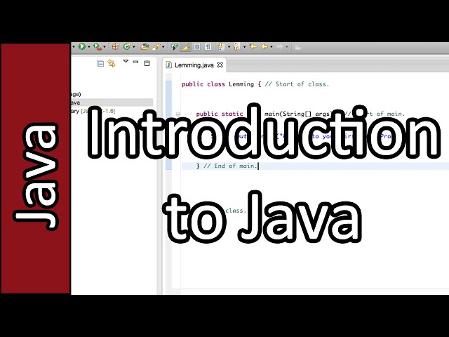 Learn Java as a First Programming Language - Java Programming Tutorial #1 (PC / Mac 2015)