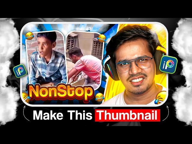 Make This Crazy Thumbnail Like LitFleet On Mobile | Ibis paint x | MateenDesigns |