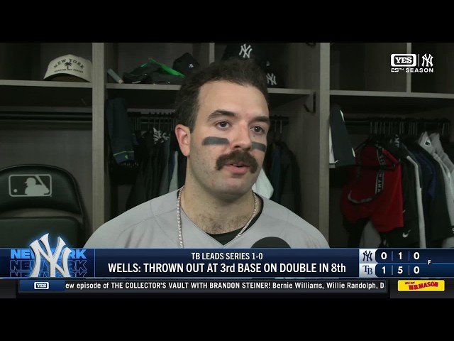 Austin Wells on key baserunning mistake, ALDS Game 1 loss