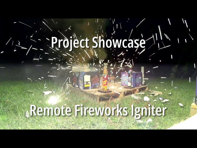 Remote-controlled Fireworks Igniter