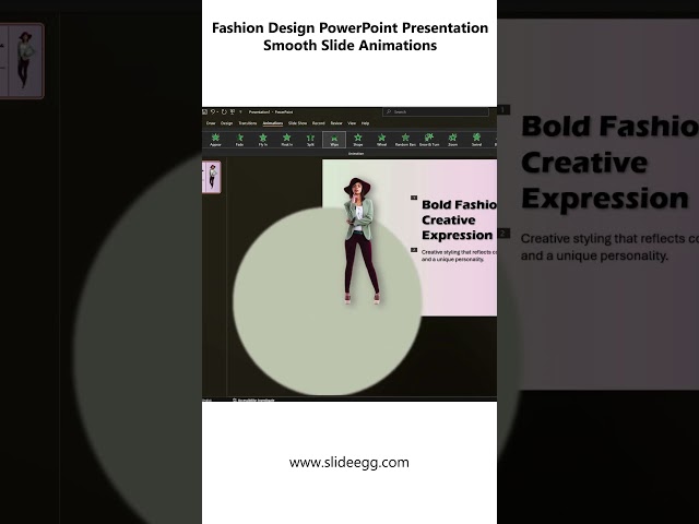 Fashion Design PowerPoint Presentation  Smooth Slide Animations