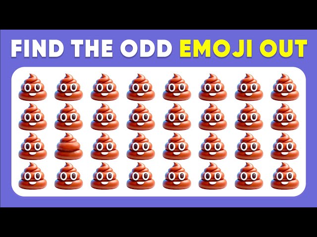 Find the ODD One Out! Emoji Quiz 🧐🤩 Easy, Medium, Hard | Daily Quiz