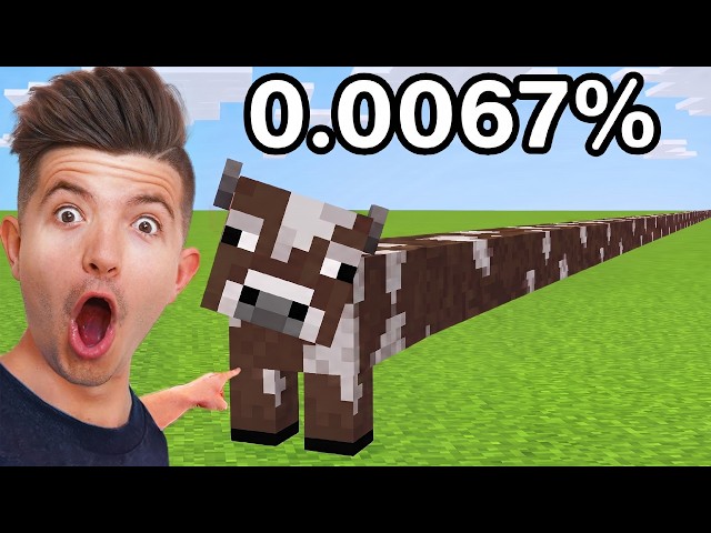 I Found The Rarest Secret Mobs In Minecraft | PrestonPlayz