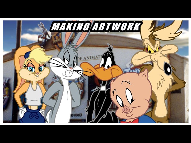 Looney Tunes at Warner Bros. in the 90's - Artwork Progress