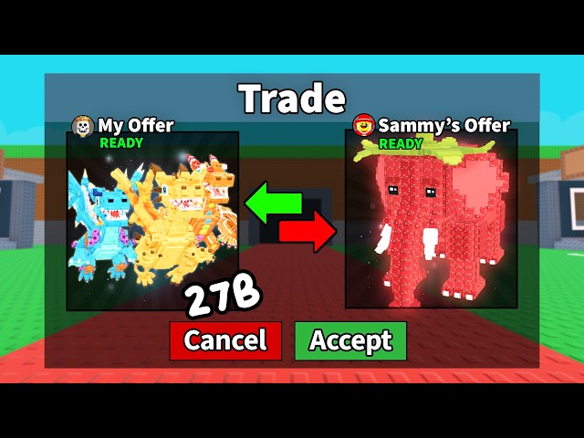 Trading LOS DRAGONS  for 24 HOURS in Steal a Brainrot!