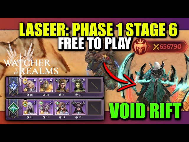 F2P Void Rift Laseer - Phase 1 Stage 6 | Watcher of Realms