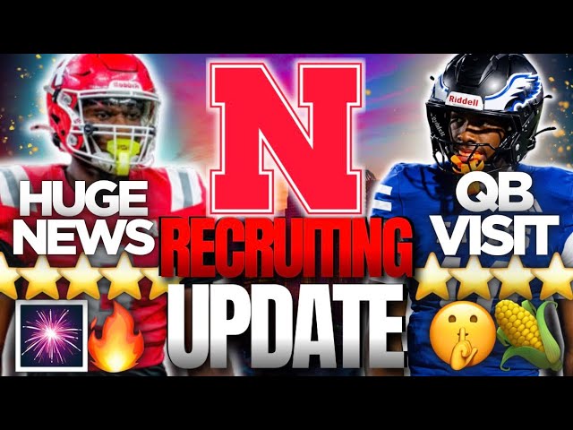 HUGE Nebraska Recruiting NEWS🌽🔥| 5-STARS VISITS😳+ Ahmad UPDATE💎+ COMMIT SUSPENDED | Husker Football