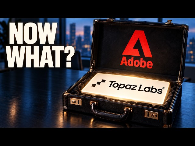 Adobe Now Owns Topaz: Is This GOOD News or BAD?