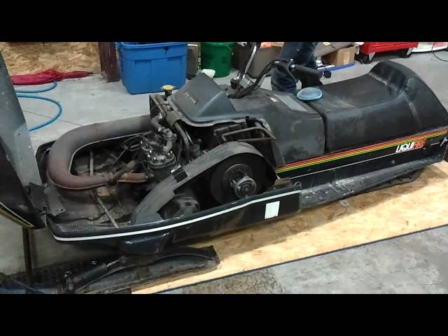 Cheap Craigslist snowmobile