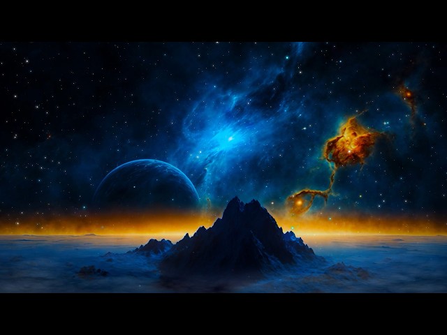 Stellar Horizon • Deep Sleep Beneath the Stars ( Ambient Space Music )