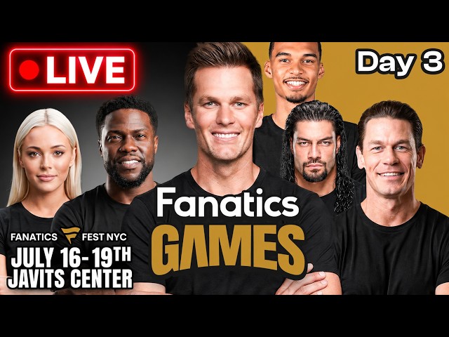 Can Wembanyama Beat Tom Brady? I Fanatics Games Day 3