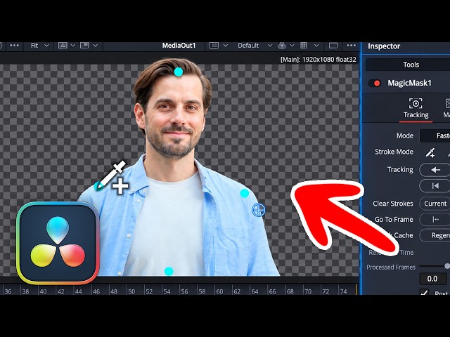 How To Use Magic Mask In DaVinci Resolve (NEW Update)