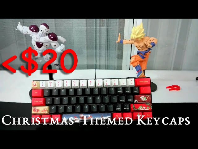 Unboxing EP27: Upgrade PICTEK PC335A, with HUO JI PBT Dye Sub Christmas-Themed Keycaps on a budget