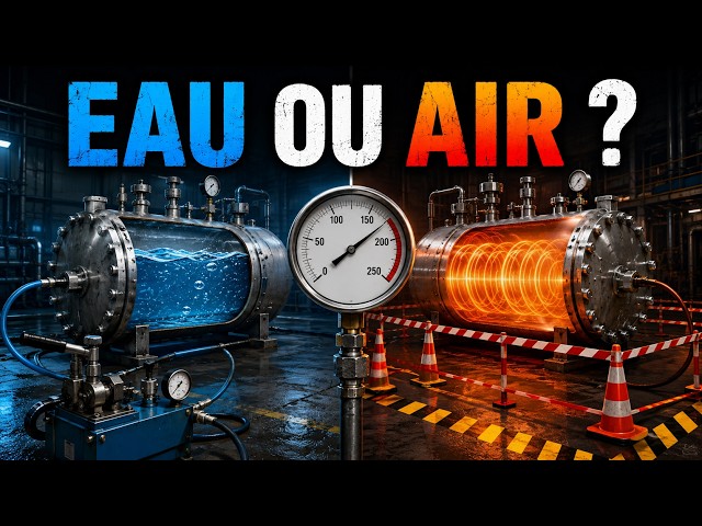 Hydrostatic vs. Pneumatic Testing: The Energy Difference Every Engineer Must Understand