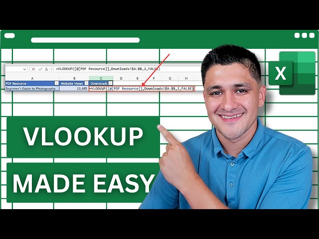 How to Use VLOOKUP in Excel with a Practical Example