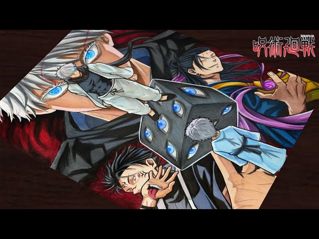 How to Draw"Gojo ,Kenjaku & Sukuna"(Culling Game Arc) step by step [Tutorial] || Jujutsu kaisen 
