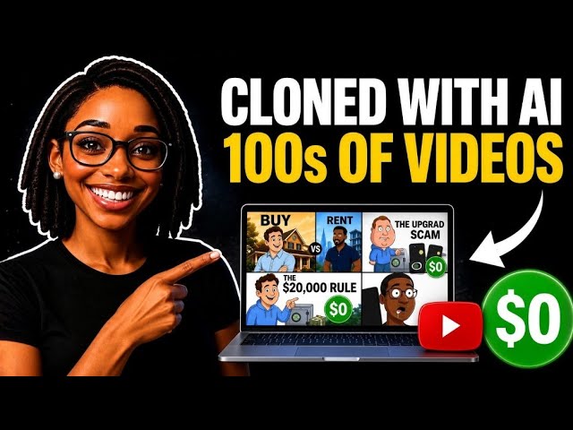 I Cloned a Faceless Finance YouTube Channel With AI — 100s of Videos for FREE