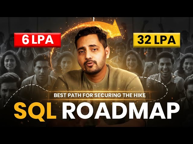 Learn SQL in the Right Order & Target High-Paying Jobs - SQL Roadmap for Beginners (2026)