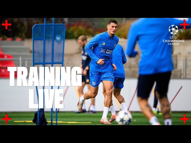 Abschlusstraining vor Manchester City 🆚 Bayer 04 Leverkusen | Champions League
