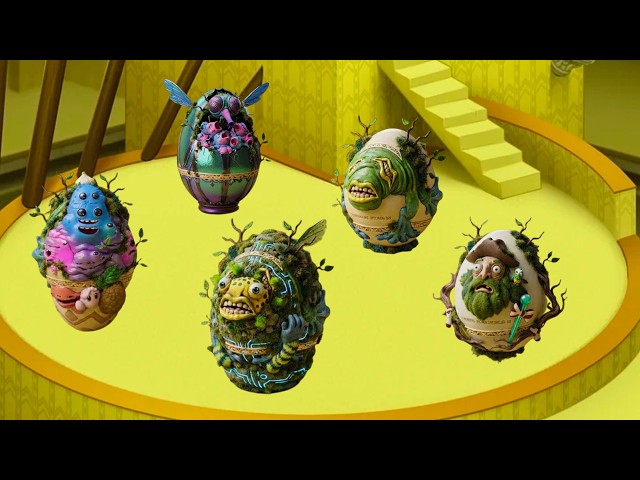 ALL Monster on Backrooms Island vs  EGGS ( NEW )  || My Singing Monster