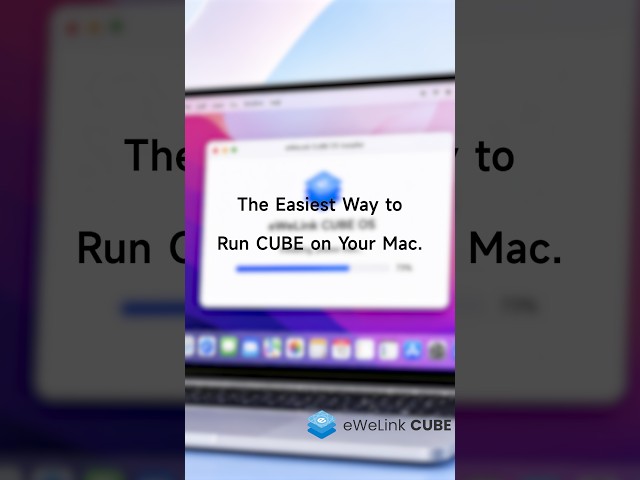 The Easiest Way to Run CUBE on Your Mac. #ewelinkcube #macos