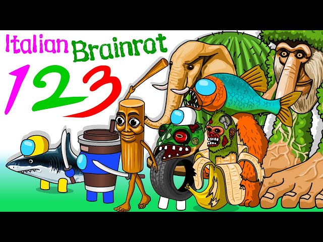 어몽어스 VS Italian Brainrot 1.2.3. 몰아보기