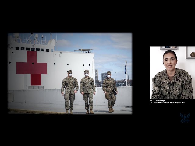 Navy Band Sings “Will the Circle Be Unbroken”