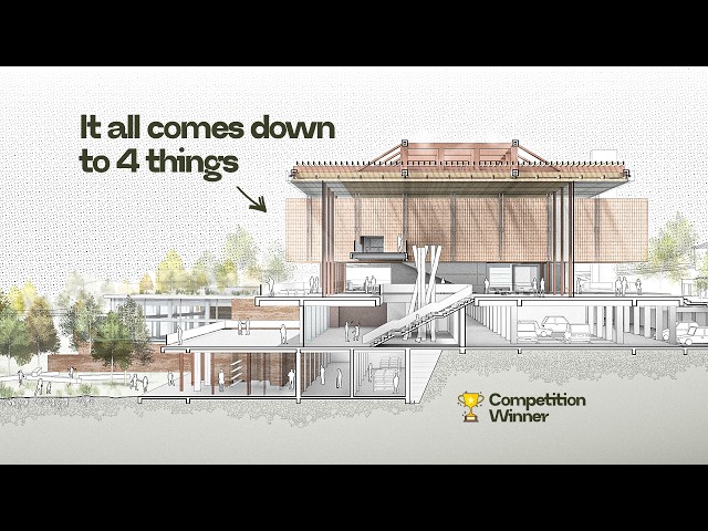 How to Create Better Perspective Sections for Architecture Competitions