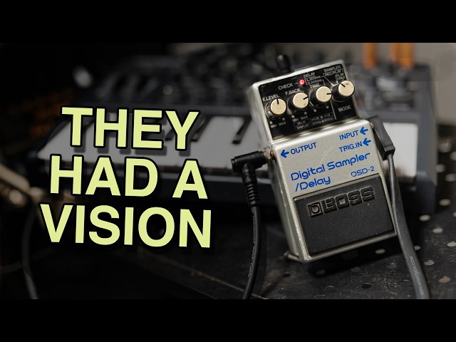 Come for the Sampler. Stay for the Delay. Boss DSD-2 - Classic Vintage Delay Sample and Delay