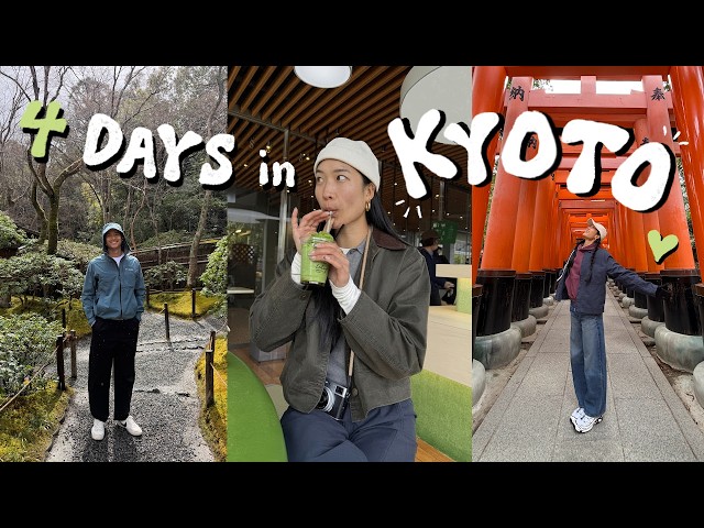 4 DAYS IN KYOTO | the best food, matcha, and must-do day trips! 🍜✨🍡🍵