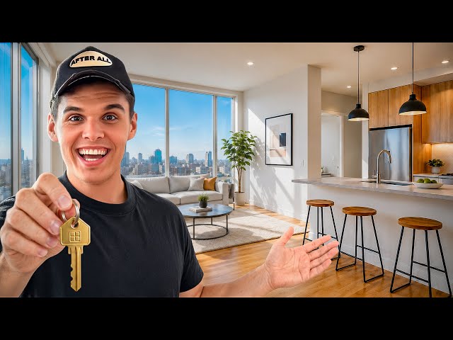 I'M REVEALING MY NEW APARTMENT